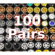 [BULK-BUY] Bag o' Wheels (10.8), 100 sets