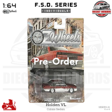 [PRE-ORDER] Holden VL Calais (Oz Wheels, FSD:01-06, Single) [1:64]